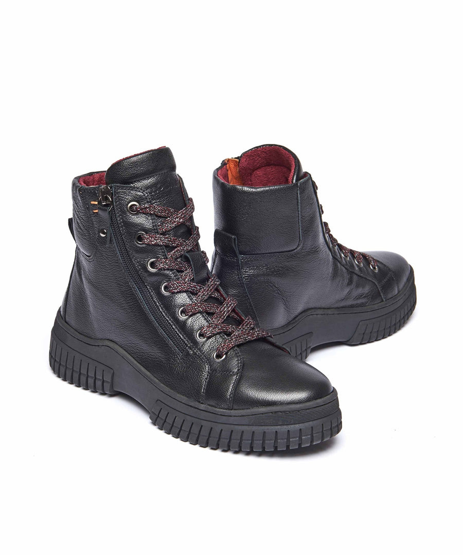 BREEN BLACK LEATHER