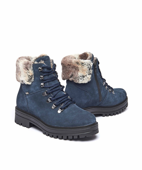GABBY INDIGO SUEDE
