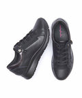 KENSEY BLACK LEATHER