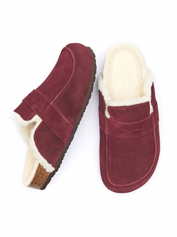 ZINNIA ZINFANDEL RED SUEDE