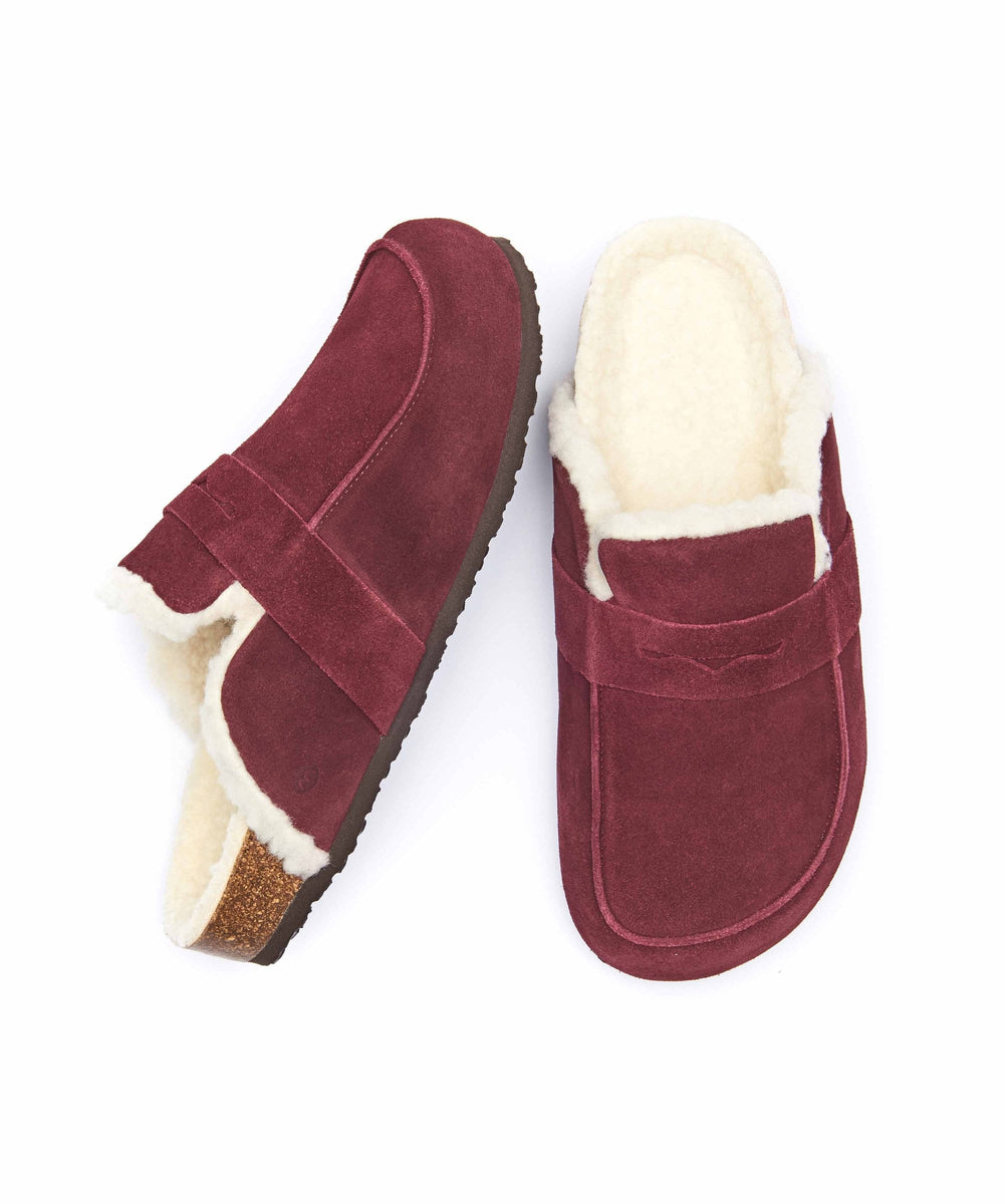 ZINNIA ZINFANDEL RED SUEDE