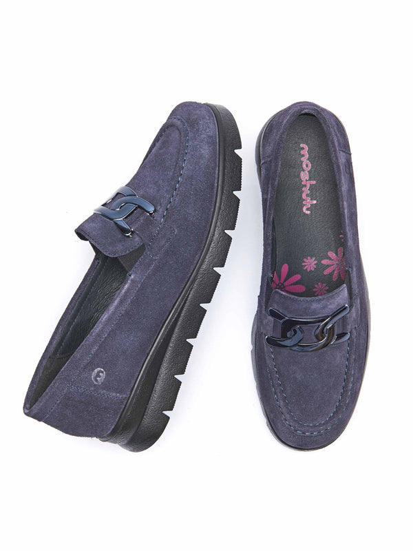 POMARINE INDIGO SUEDE