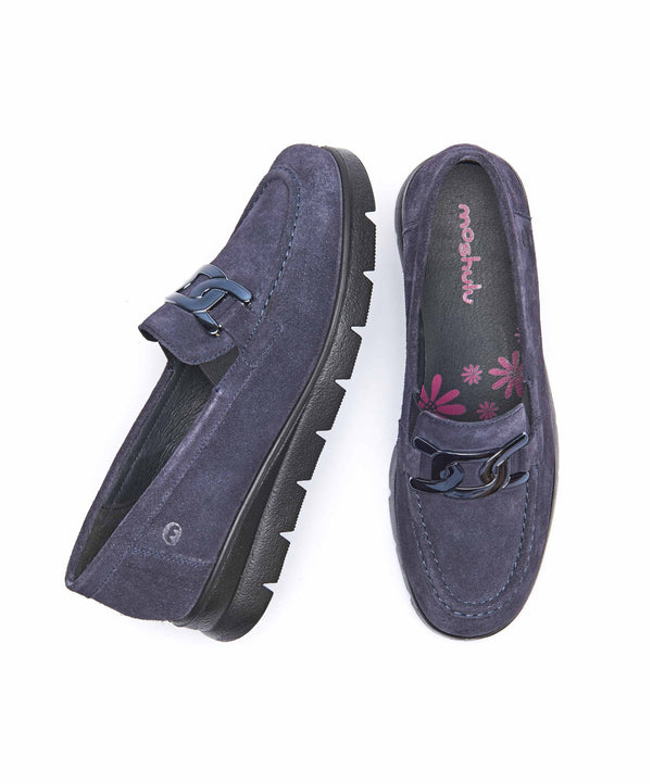 POMARINE INDIGO SUEDE