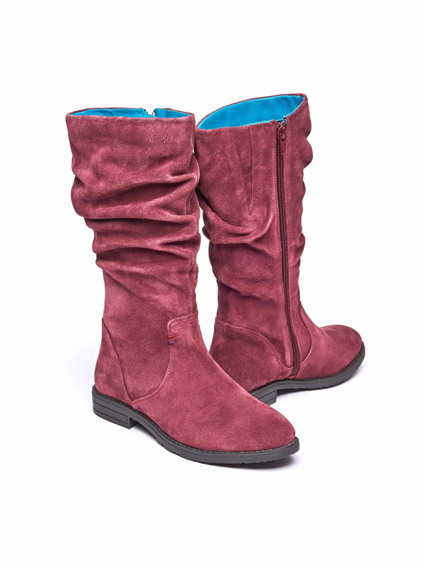 GLACIER SUEDE 2 ZINFANDEL RED