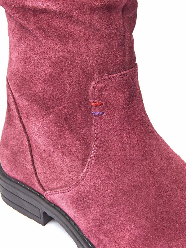 GLACIER SUEDE 2 ZINFANDEL RED