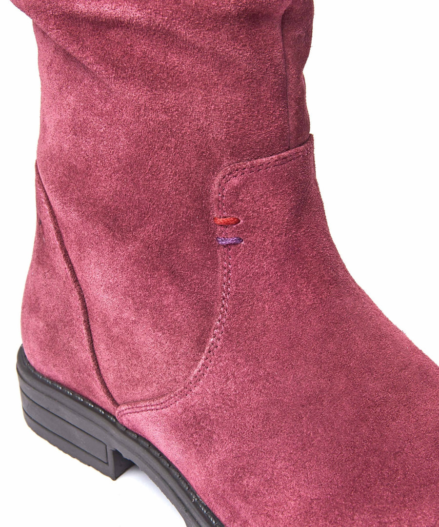 GLACIER SUEDE 2 ZINFANDEL RED