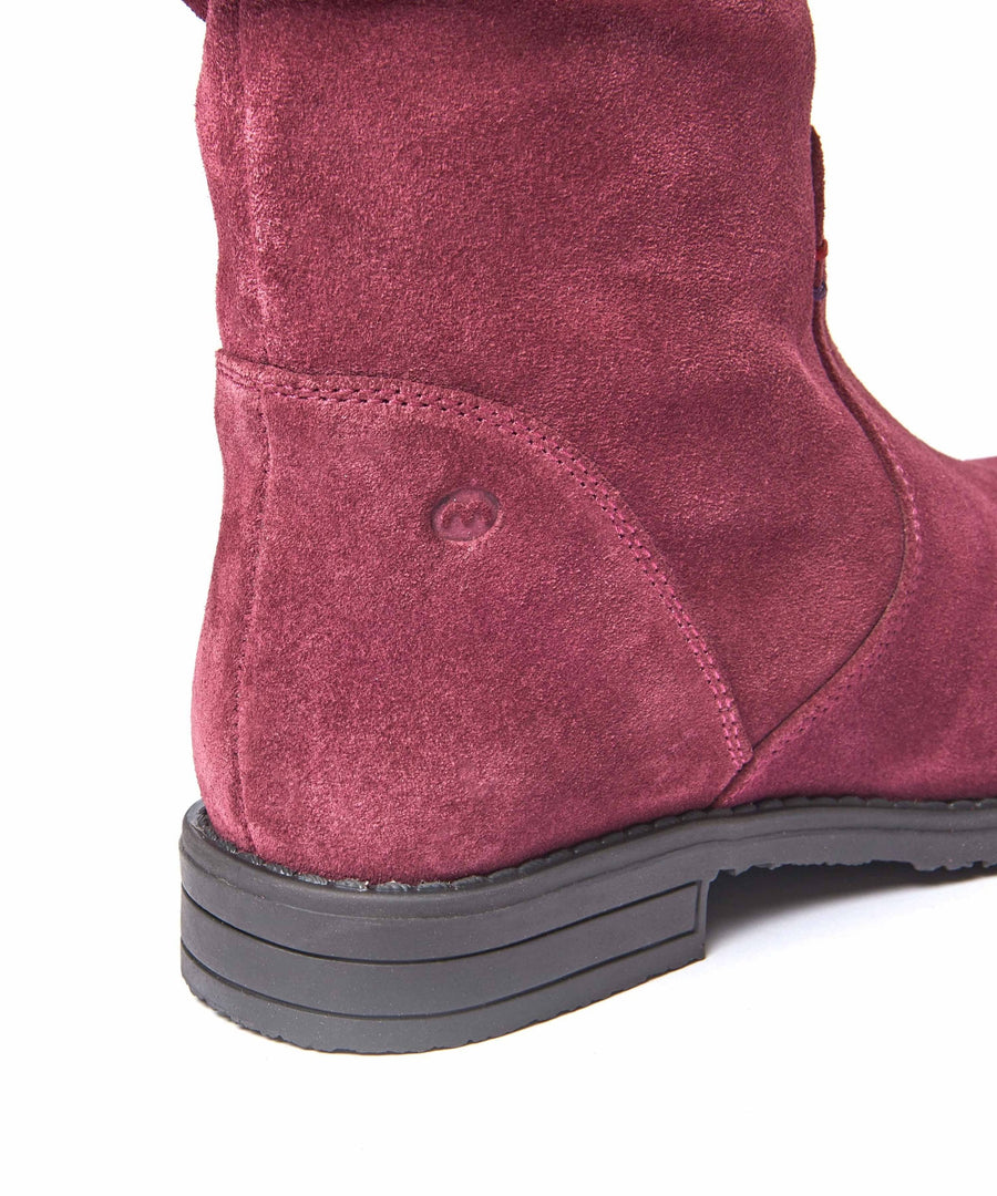 GLACIER SUEDE 2 ZINFANDEL RED