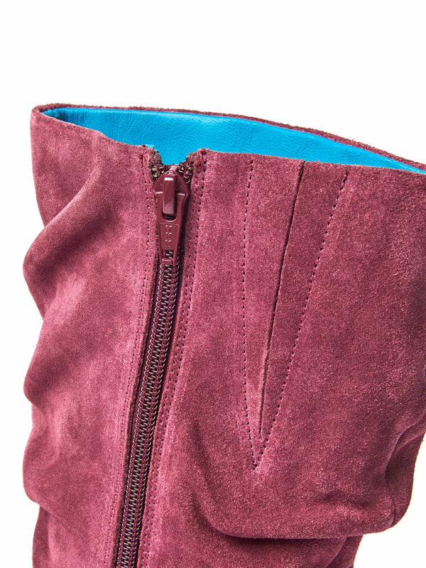 GLACIER SUEDE 2 ZINFANDEL RED