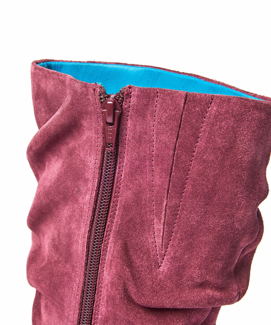 GLACIER SUEDE 2 ZINFANDEL RED