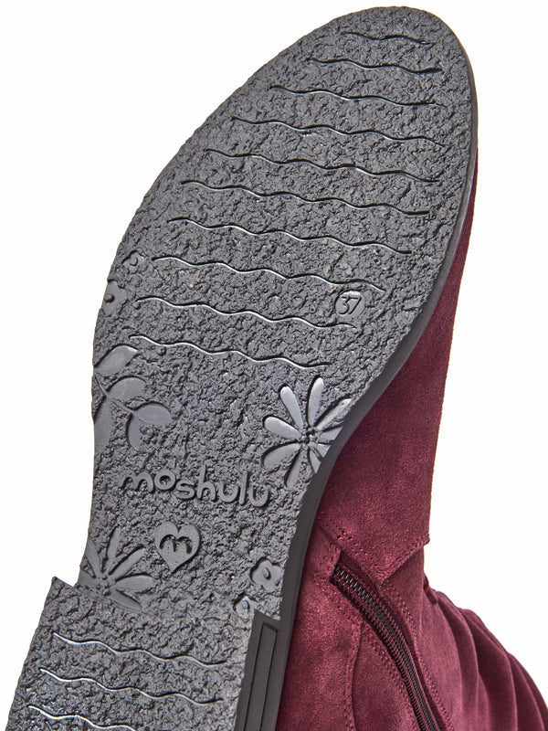 GLACIER SUEDE 2 ZINFANDEL RED