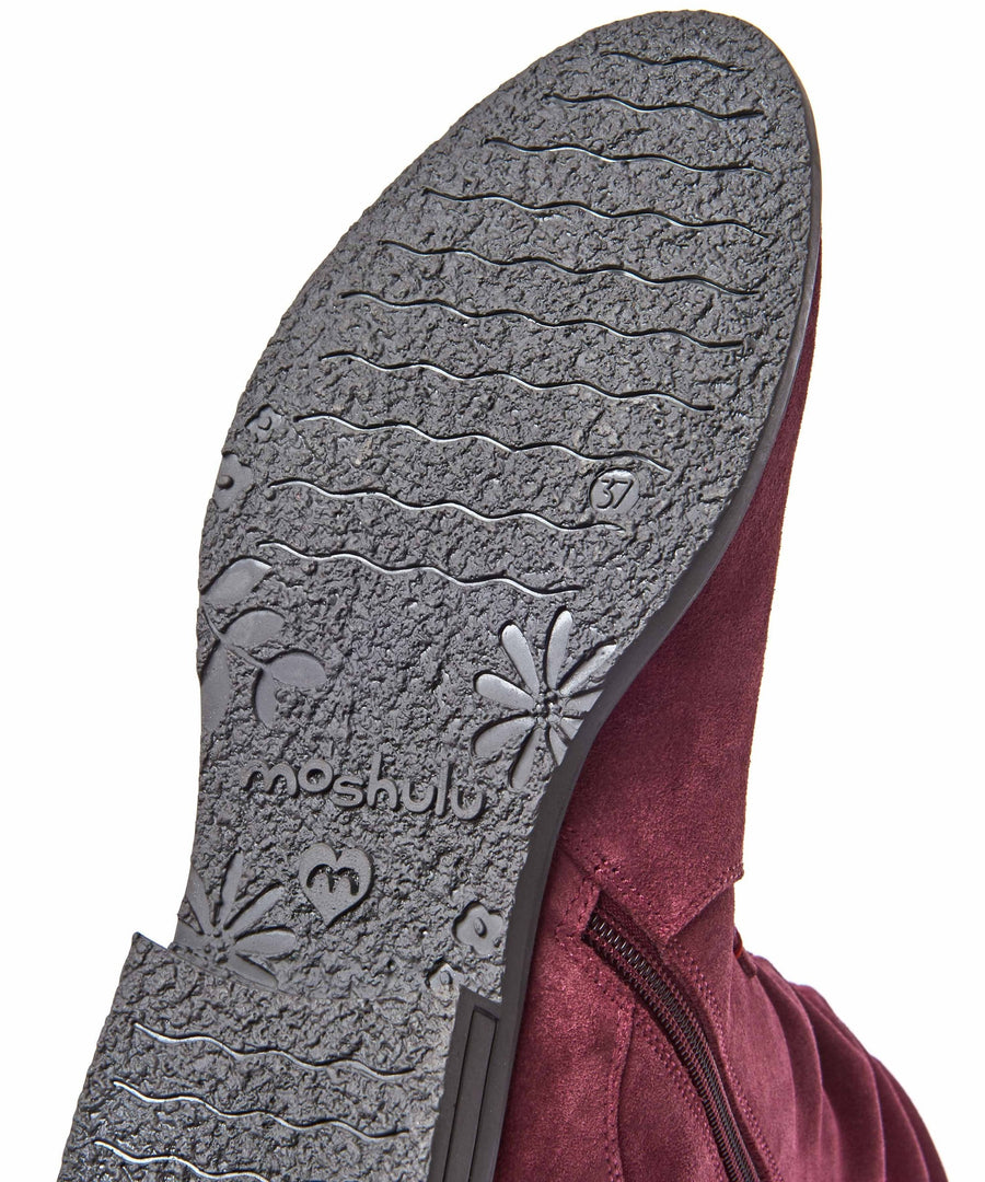 GLACIER SUEDE 2 ZINFANDEL RED