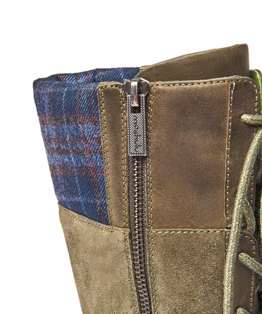 HELGA OLIVE GREEN WAXY