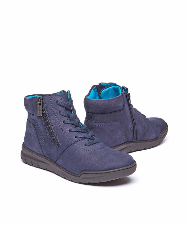 SONJA 2 INDIGO NUBUCK