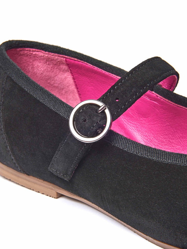 MAWGAN BLACK SUEDE
