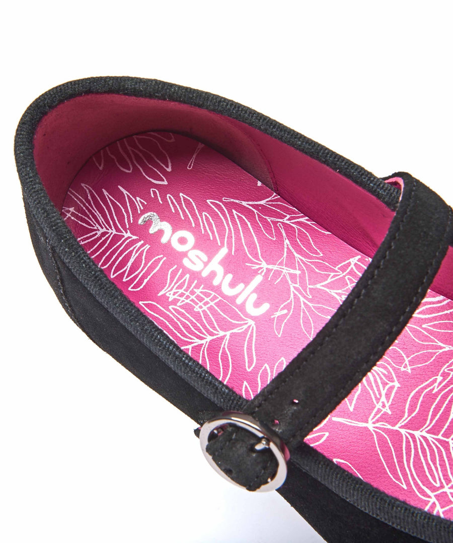 MAWGAN BLACK SUEDE