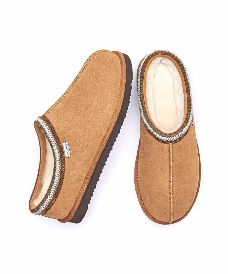 SEATHORN TAN SUEDE