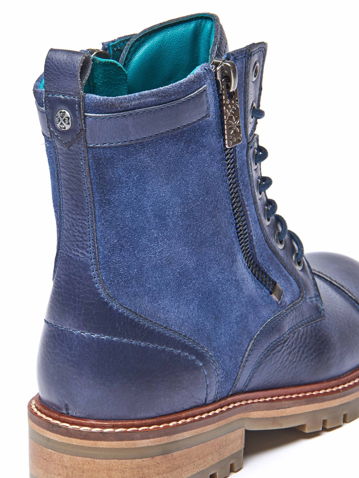 BARDSEY 2 NAUTICAL BLUE LEATHER