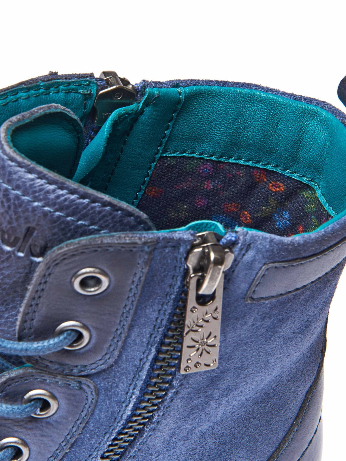 BARDSEY 2 NAUTICAL BLUE LEATHER