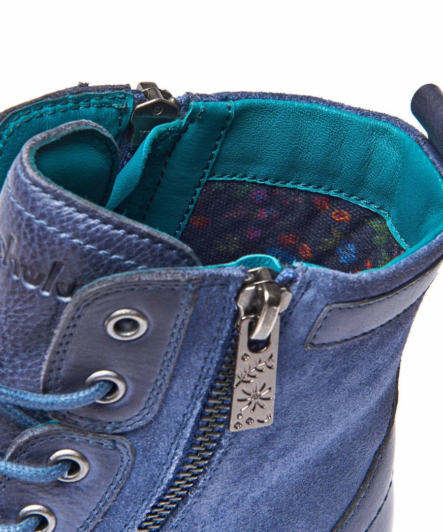 BARDSEY 2 NAUTICAL BLUE LEATHER