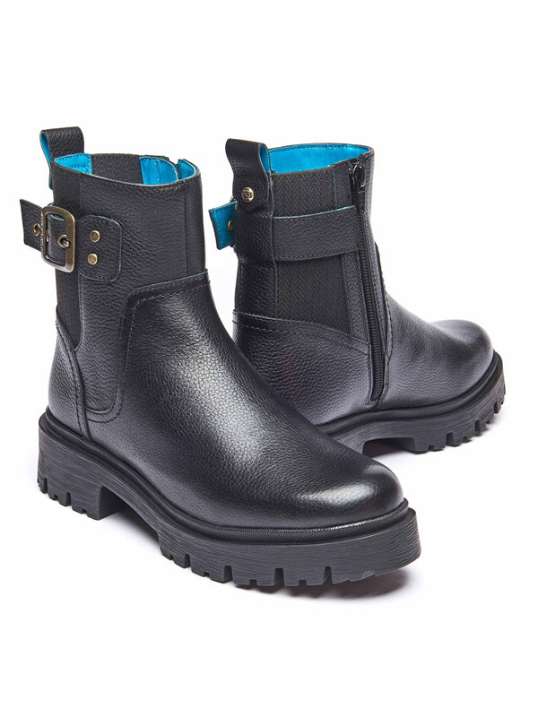 SEAMOUNT BLACK LEATHER