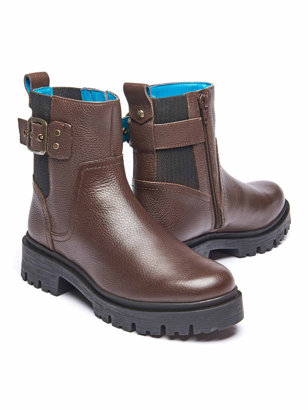 SEAMOUNT CHOCOLATE LEATHER