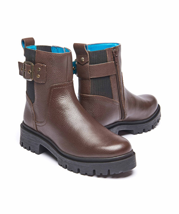 SEAMOUNT CHOCOLATE LEATHER