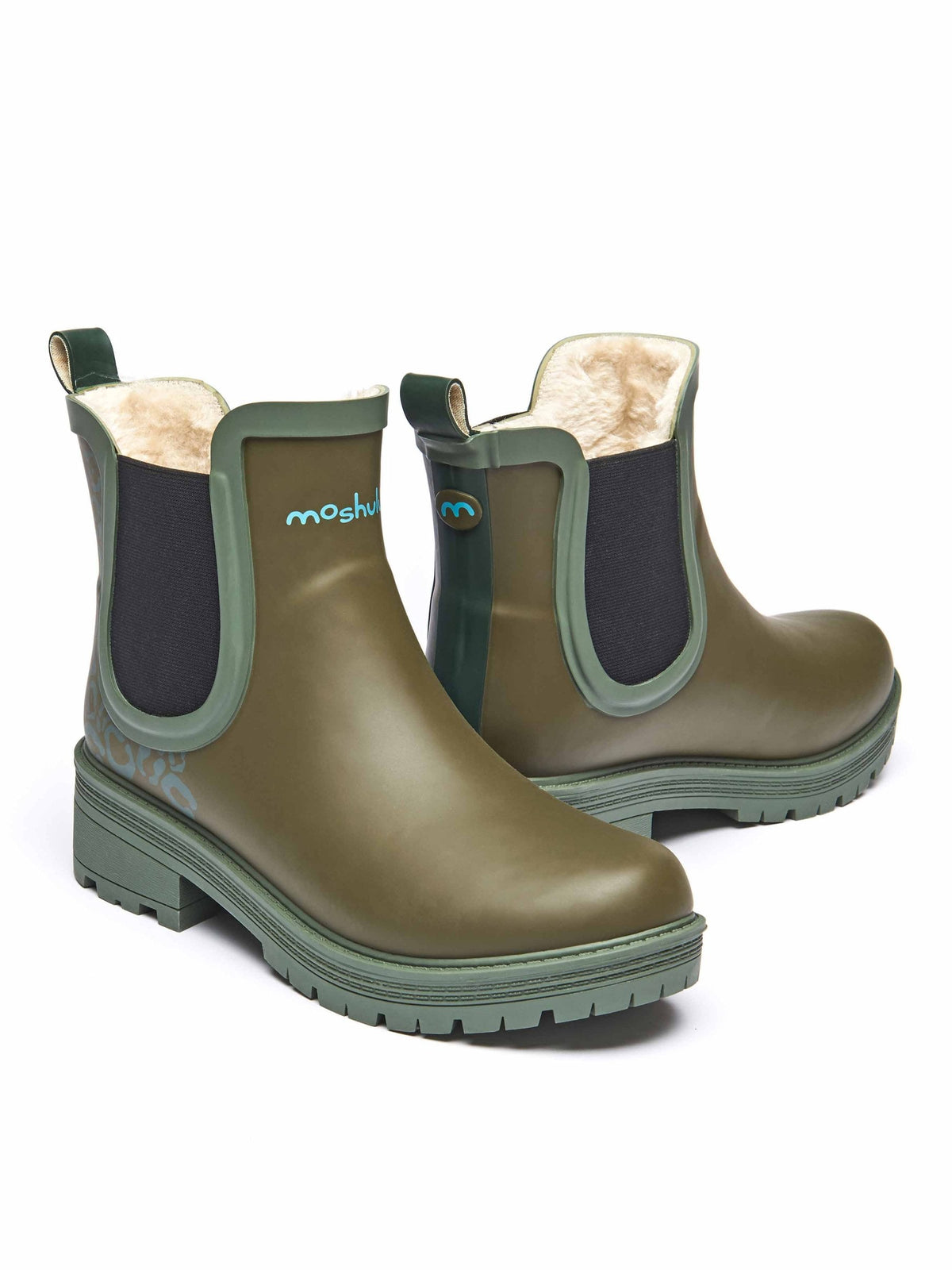 SWALE OLIVE GREEN LEOPARD