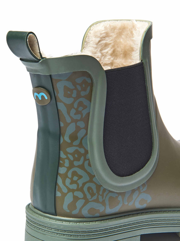 SWALE OLIVE GREEN LEOPARD