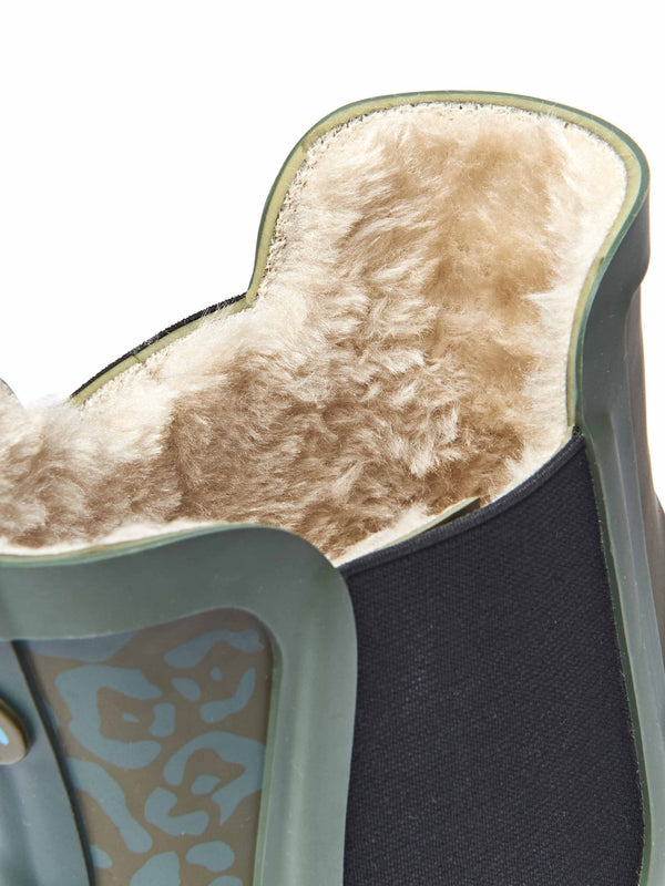 SWALE OLIVE GREEN LEOPARD