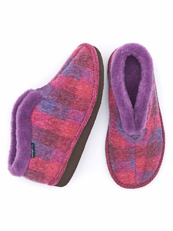 NANIS PLUM PLAID