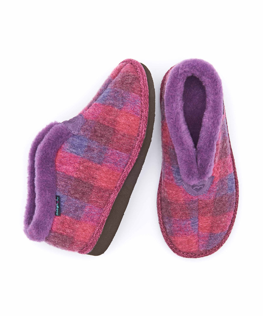 NANIS PLUM PLAID