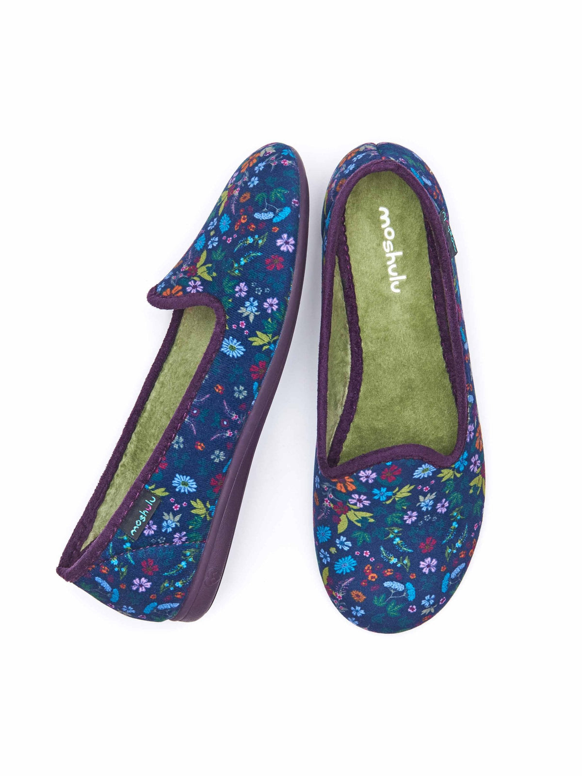 TEE-HEE INDIGO FLORAL