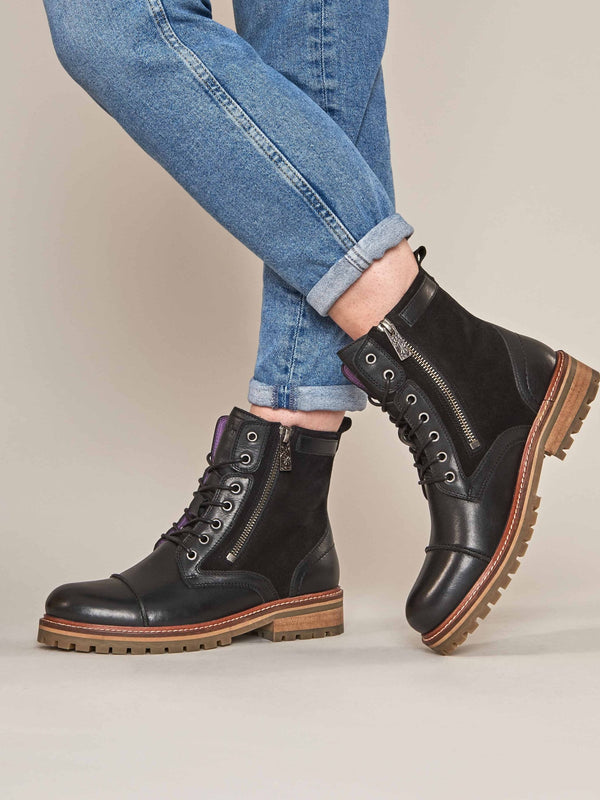 BARDSEY 2 BLACK LEATHER