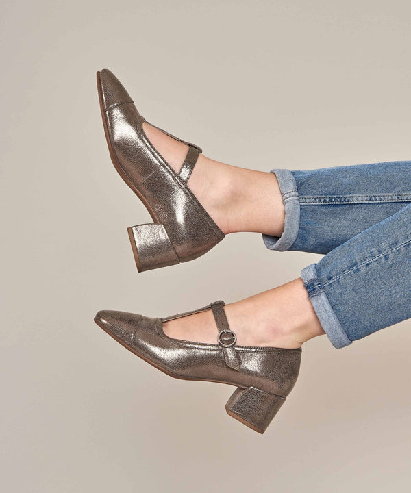 BUCHOO PEWTER METALLIC