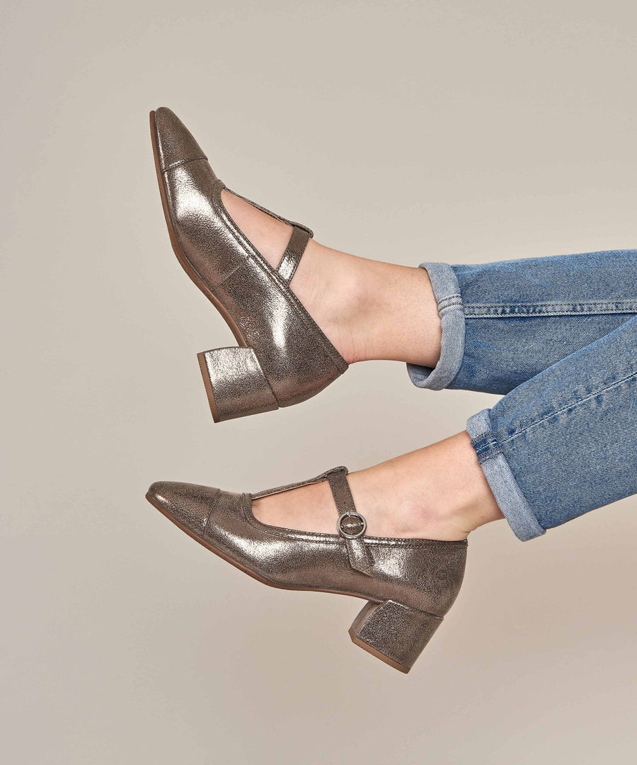 BUCHOO PEWTER METALLIC