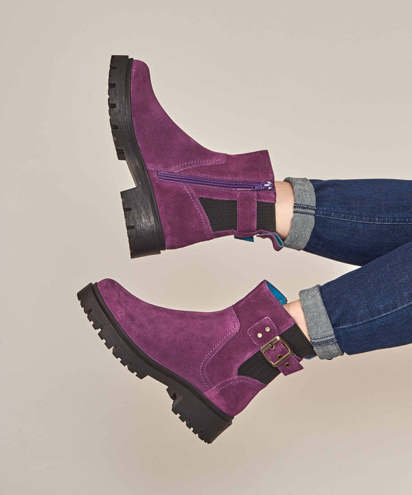 SEAMOUNT PLUM SUEDE