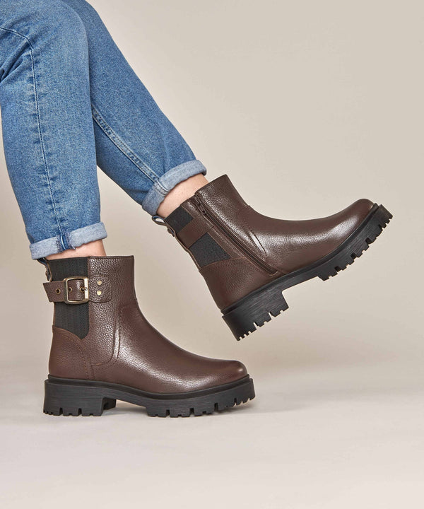 SEAMOUNT CHOCOLATE LEATHER