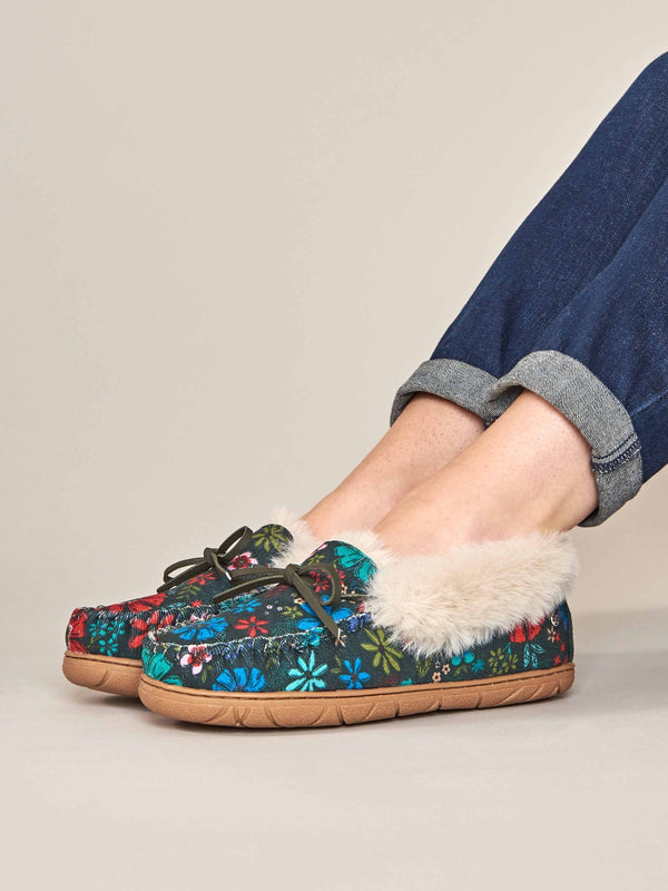 ZELLA PINE GREEN FLORAL