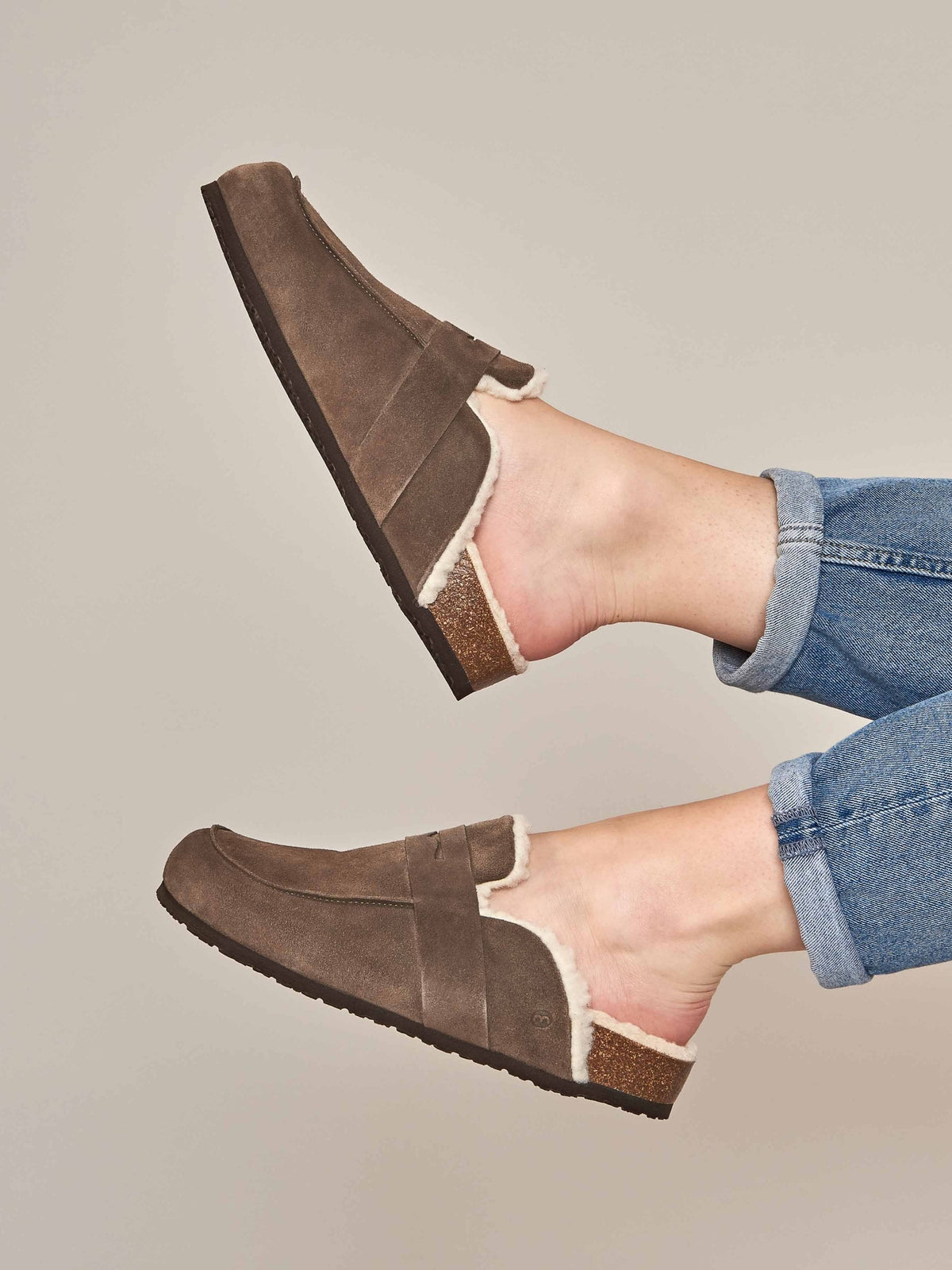 ZINNIA PORTOBELLO GREY SUEDE