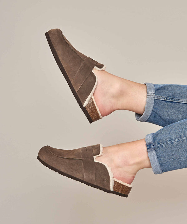 ZINNIA PORTOBELLO GREY SUEDE