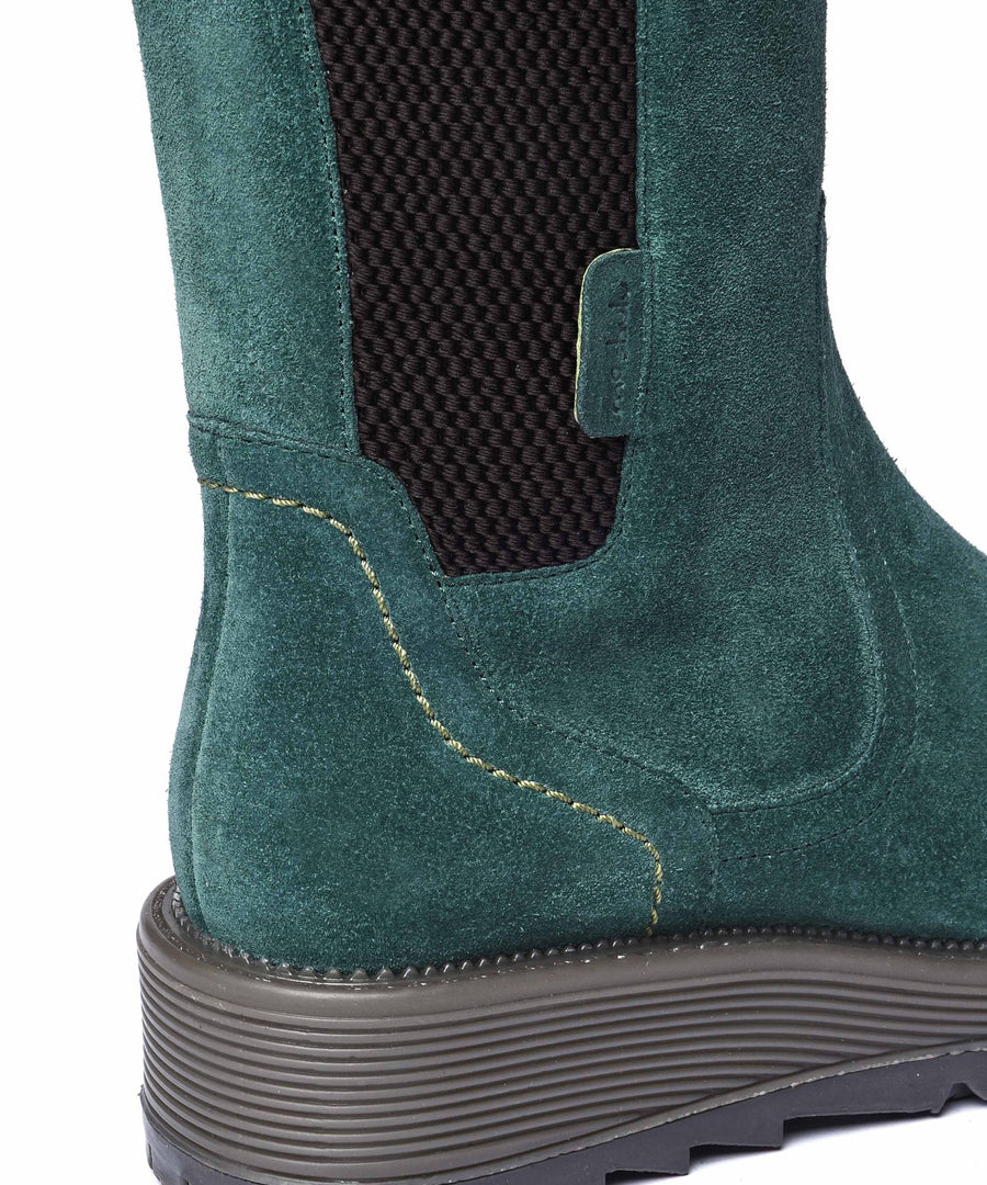 RANNOCH PINE GREEN SUEDE