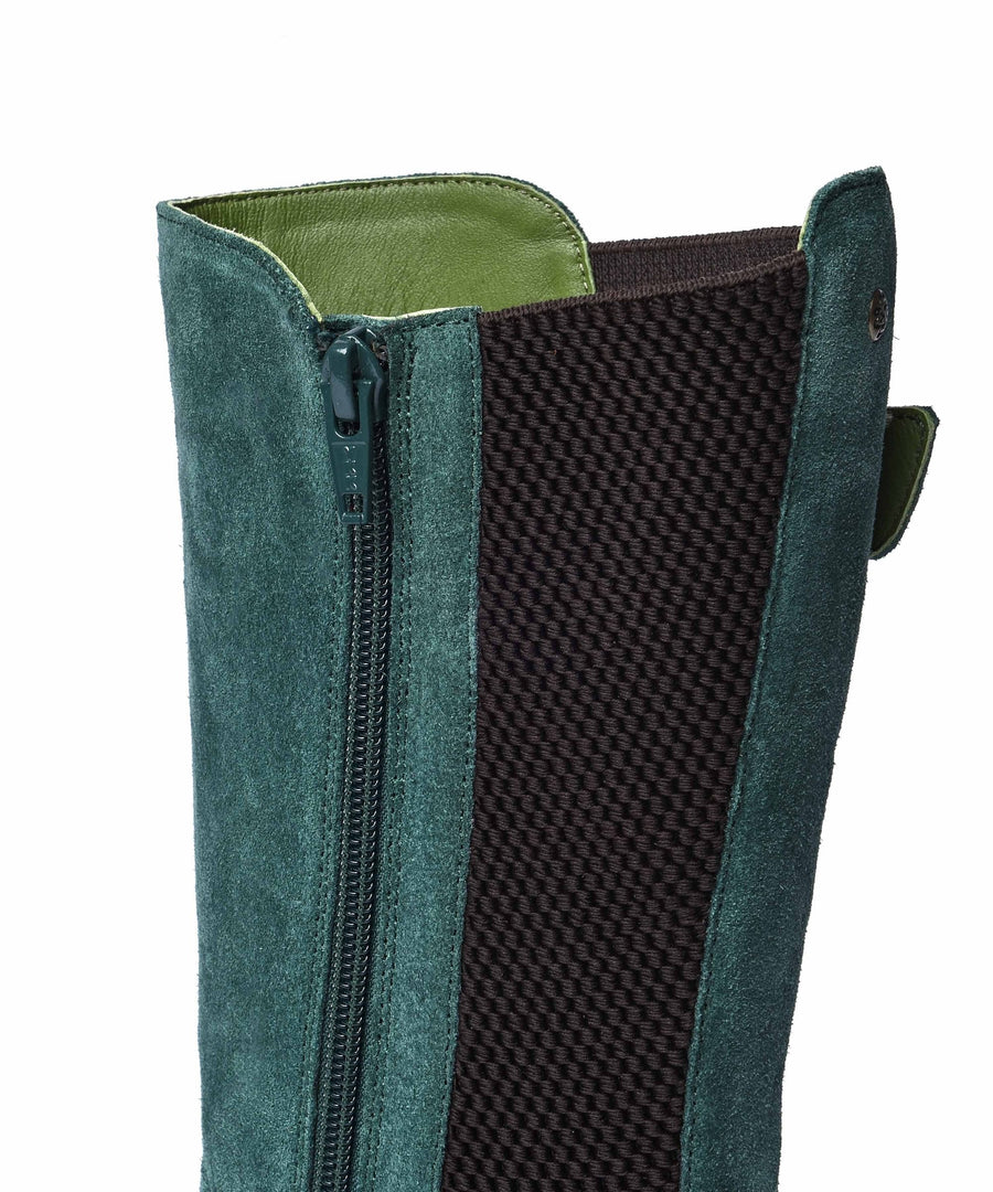 RANNOCH PINE GREEN SUEDE