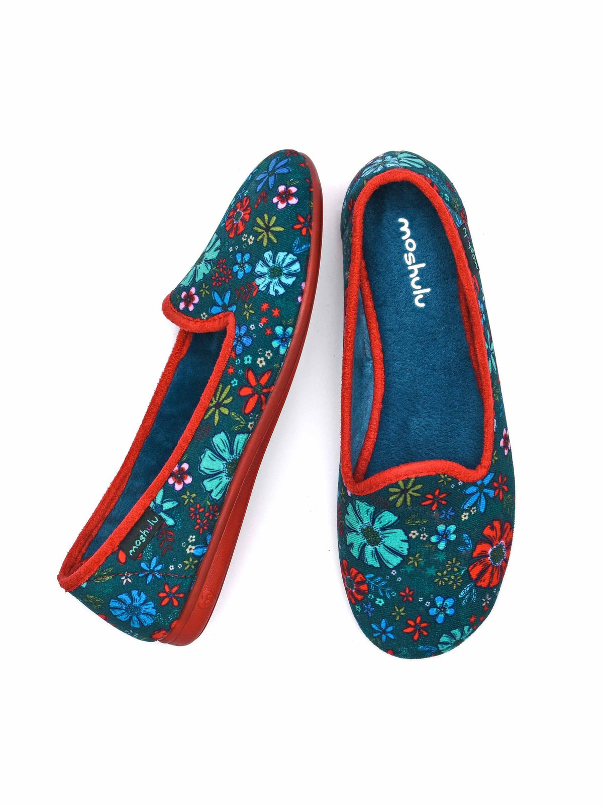 TEE-HEE PINE GREEN FLORAL