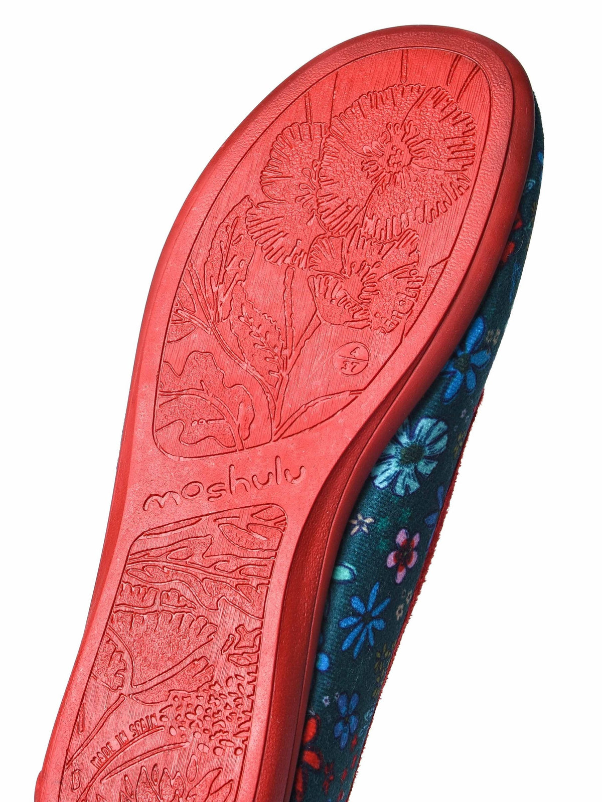 TEE-HEE PINE GREEN FLORAL