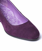 KEEL SUEDE PLUM
