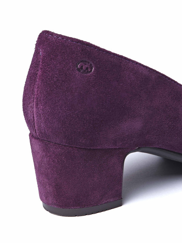 KEEL SUEDE PLUM