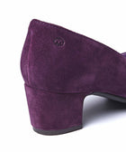 KEEL SUEDE PLUM