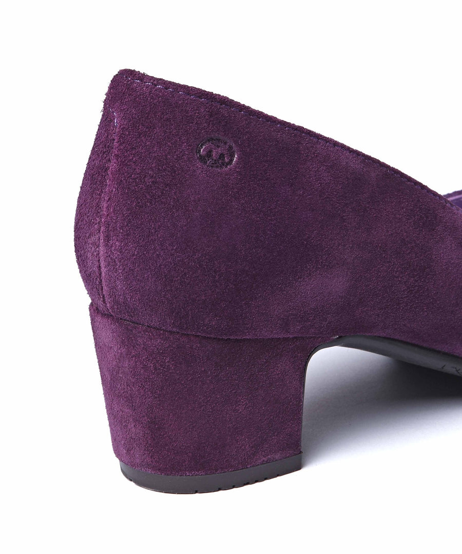 KEEL SUEDE PLUM
