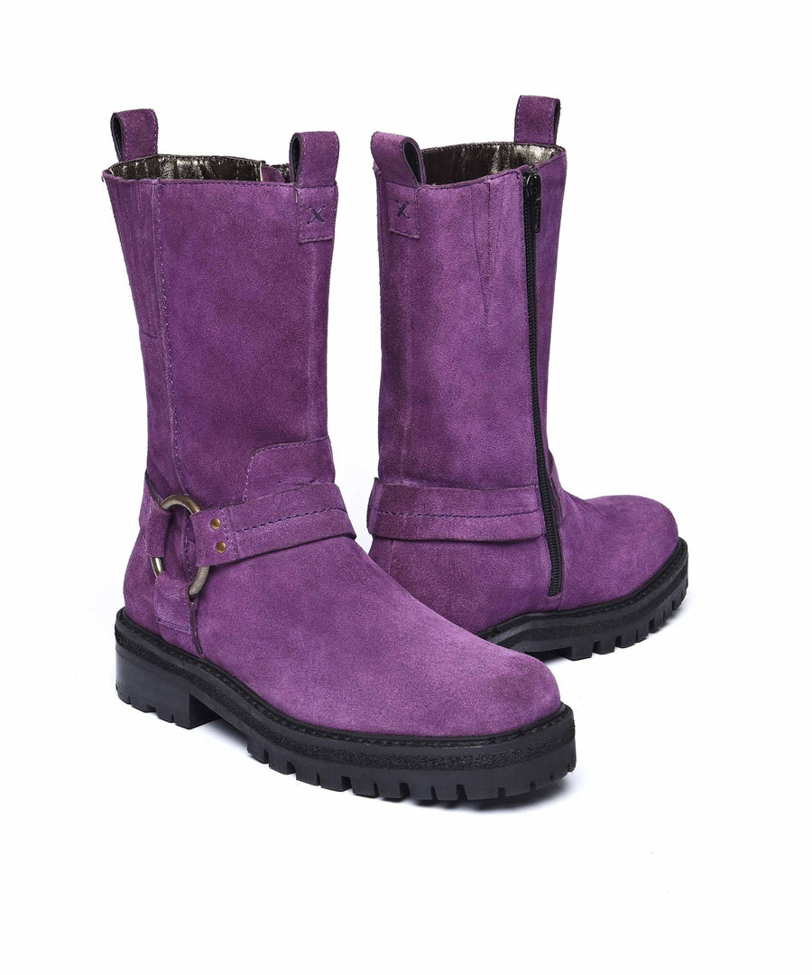 FIRTH PLUM SUEDE