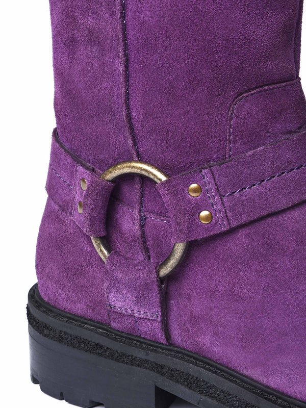 FIRTH PLUM SUEDE